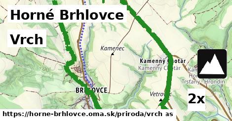 Vrch, Horné Brhlovce