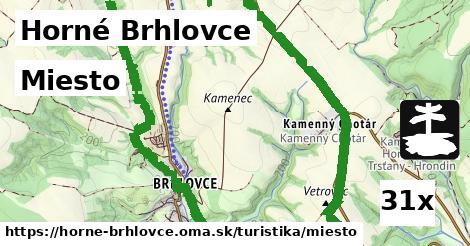 miesto v Horné Brhlovce