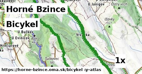 bicykel v Horné Bzince