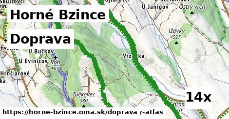 doprava v Horné Bzince