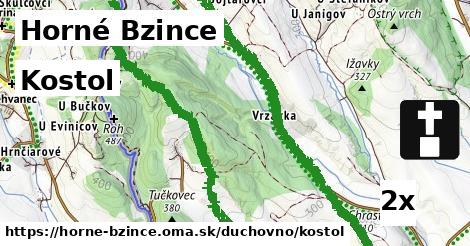 Kostol, Horné Bzince