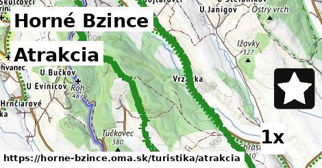 Atrakcia, Horné Bzince