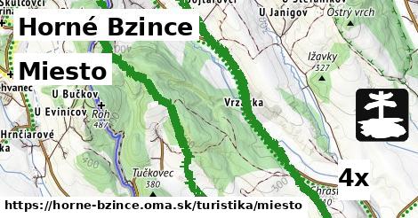 Miesto, Horné Bzince