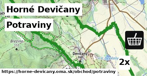 Potraviny, Horné Devičany