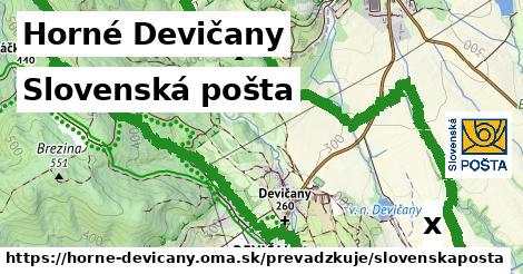 Slovenská pošta, Horné Devičany
