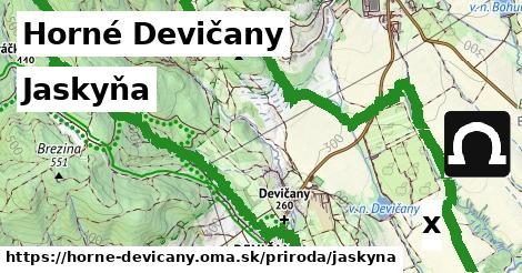 jaskyňa v Horné Devičany