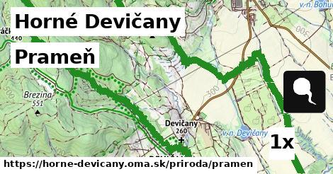 Prameň, Horné Devičany