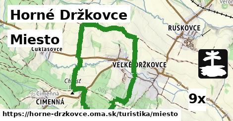 Miesto, Horné Držkovce