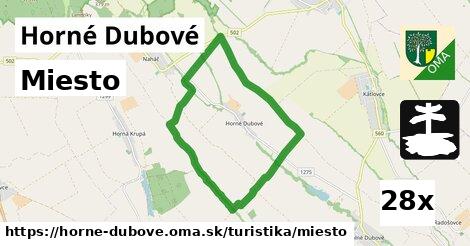 Miesto, Horné Dubové