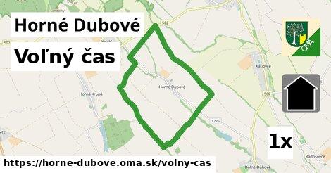 voľný čas v Horné Dubové