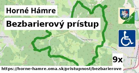 Bezbarierový prístup, Horné Hámre