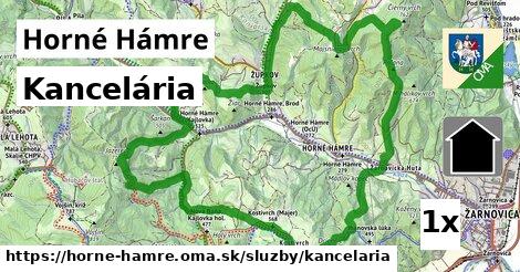Kancelária, Horné Hámre