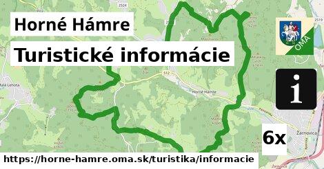 Turistické informácie, Horné Hámre