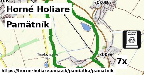 Pamätník, Horné Holiare