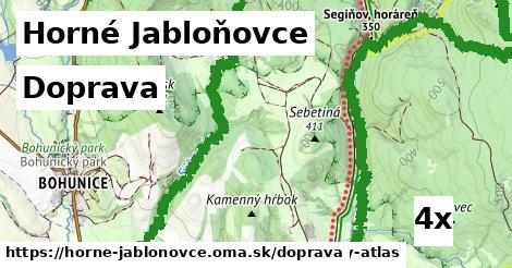 doprava v Horné Jabloňovce