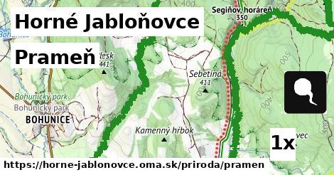 prameň v Horné Jabloňovce