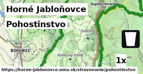 Pohostinstvo, Horné Jabloňovce