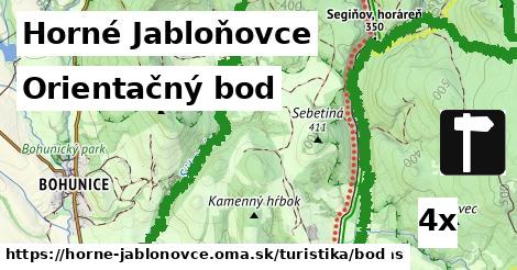 Orientačný bod, Horné Jabloňovce