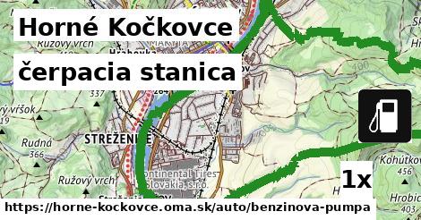 čerpacia stanica v Horné Kočkovce