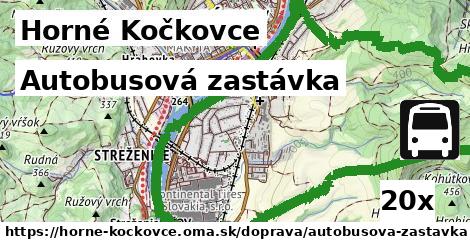 Autobusová zastávka, Horné Kočkovce