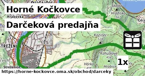 Darčeková predajňa, Horné Kočkovce