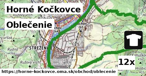 Oblečenie, Horné Kočkovce