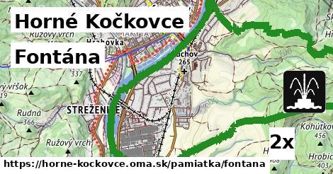 Fontána, Horné Kočkovce