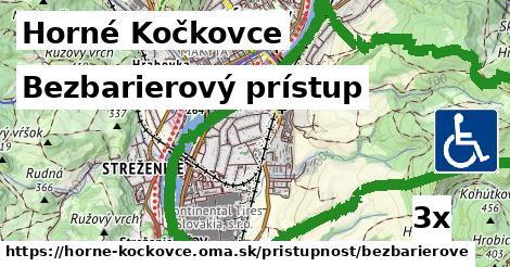 bezbarierový prístup v Horné Kočkovce