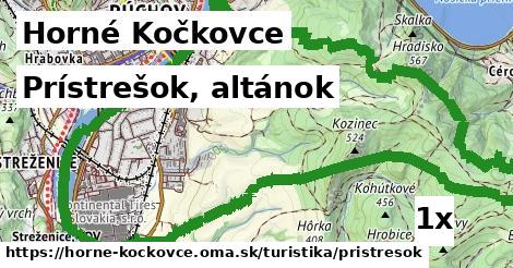 Prístrešok, altánok, Horné Kočkovce