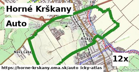 auto v Horné Krškany