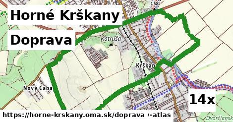 doprava v Horné Krškany