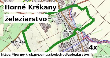 železiarstvo, Horné Krškany