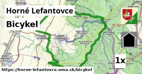 bicykel v Horné Lefantovce