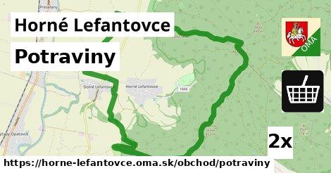 Potraviny, Horné Lefantovce