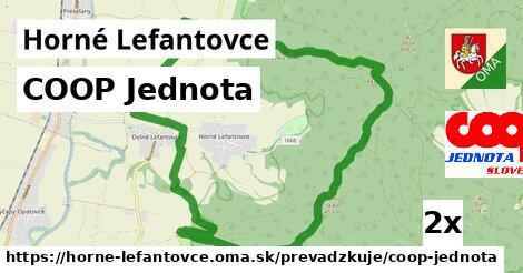 COOP Jednota, Horné Lefantovce