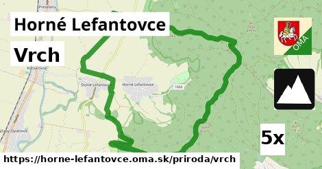 Vrch, Horné Lefantovce