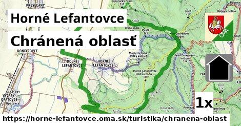 Chránená oblasť, Horné Lefantovce