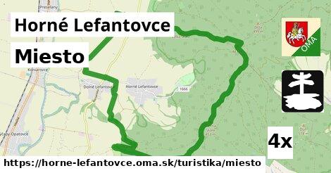 Miesto, Horné Lefantovce