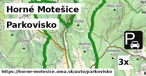 parkovisko v Horné Motešice