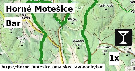 Bar, Horné Motešice