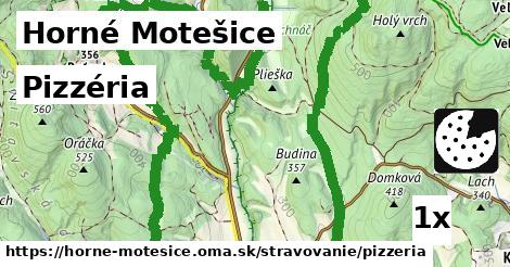 Pizzéria, Horné Motešice