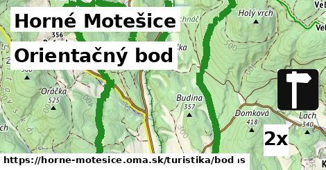 Orientačný bod, Horné Motešice