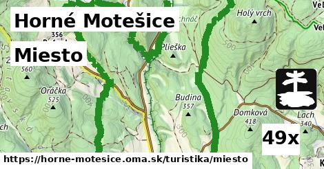 Miesto, Horné Motešice