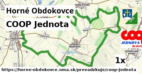 COOP Jednota, Horné Obdokovce