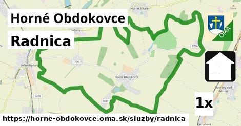 Radnica, Horné Obdokovce