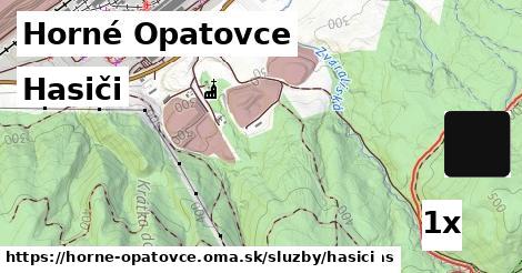 hasiči v Horné Opatovce