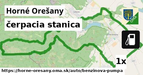 čerpacia stanica, Horné Orešany