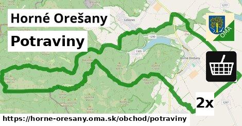 Potraviny, Horné Orešany