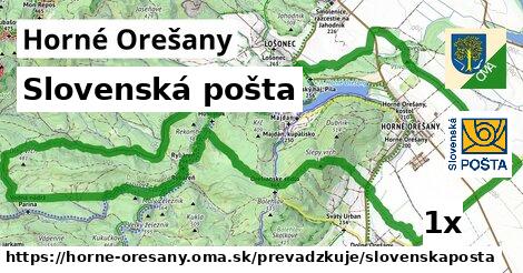 Slovenská pošta, Horné Orešany