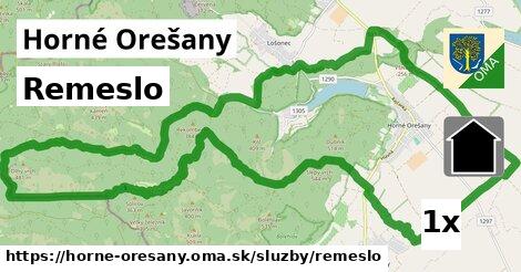 Remeslo, Horné Orešany